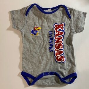 KU Jayhawks onesie